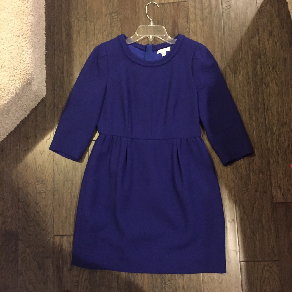 J Crew blue dress. Size 8p
